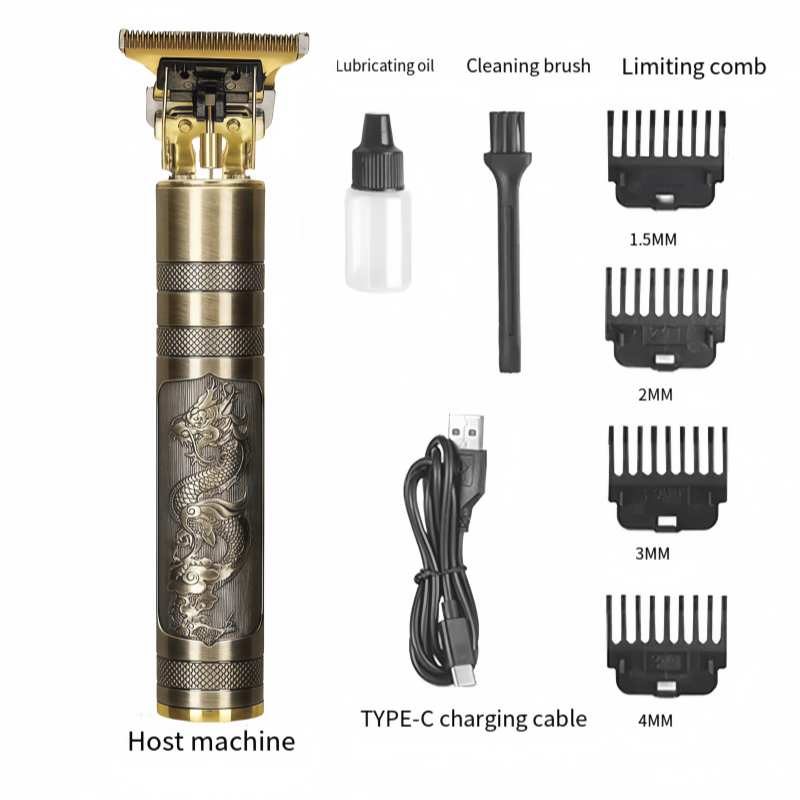Professional Trimmer Hair Clippers, Cordless Barber Shaving Machine ...