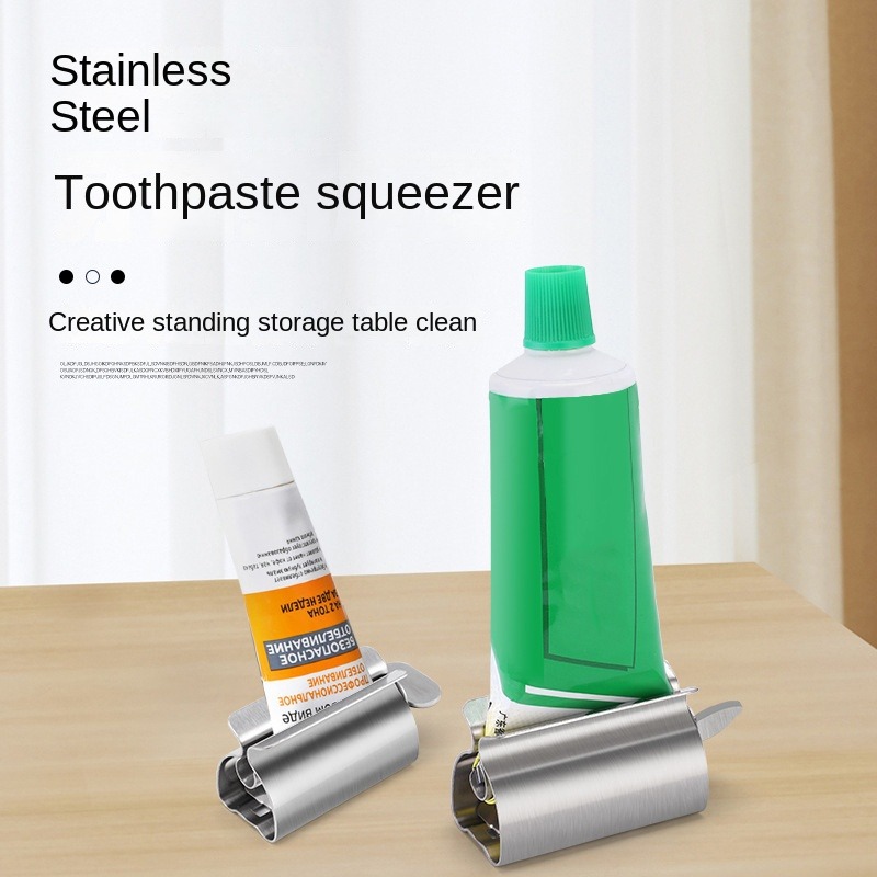 Heavy-Duty Metal Toothpaste Squeezer | Effortlessly Get The Last Drop ...