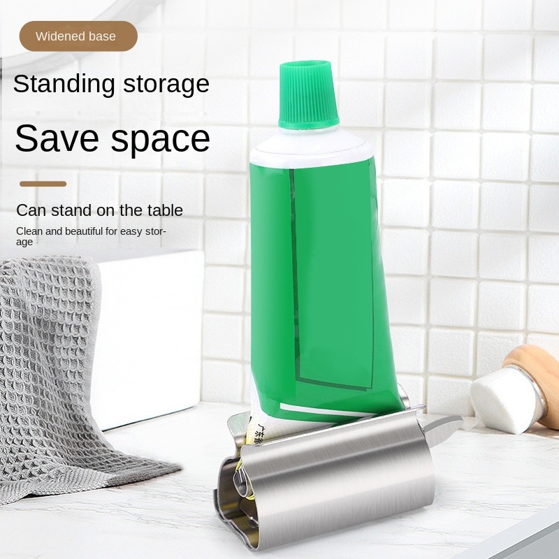 Heavy-Duty Metal Toothpaste Squeezer | Effortlessly Get The Last Drop ...