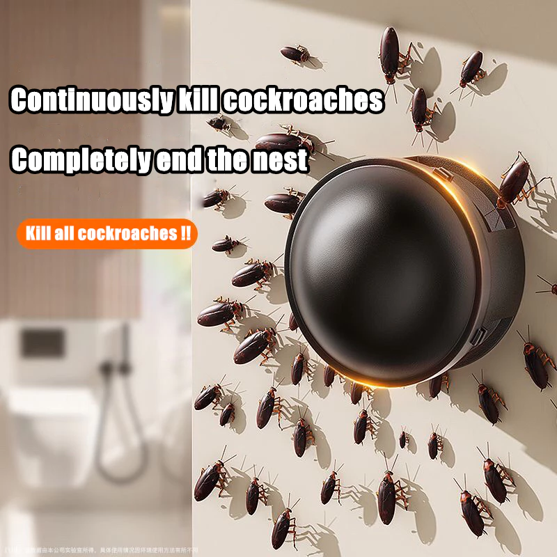 Long Acting Cockroach Bait Roach Killer Safe Anti Touch Cockroach ...