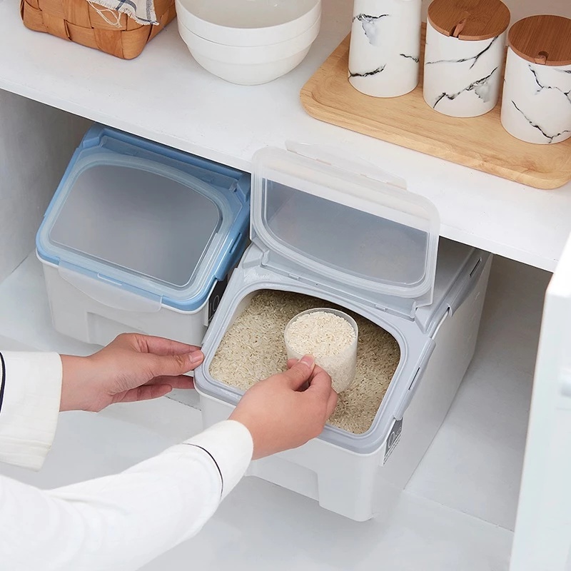 CLICK SHOPE 10KG Rice Dispenser Insect-Proof Rice Storage Container ...