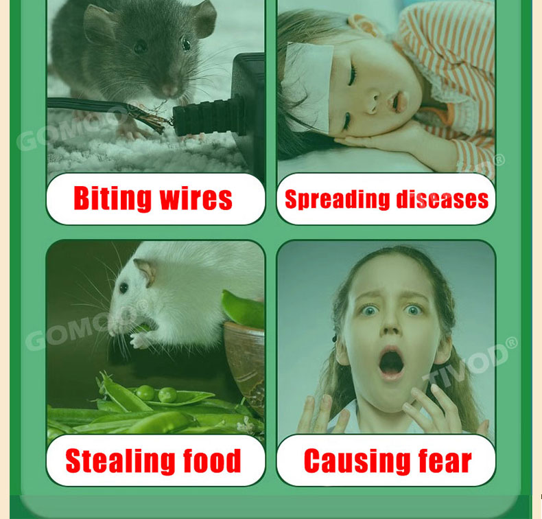 10000 meters rat-free Rat Repellent For Home 10pcs Rat Killer Plant ...