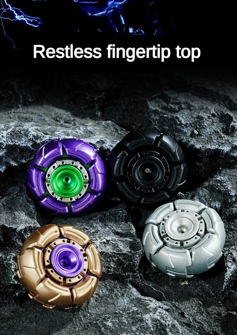 Pillbug Fidget Spinner， Adult Open Shell Fidget Spinners, Alloy EDC ...