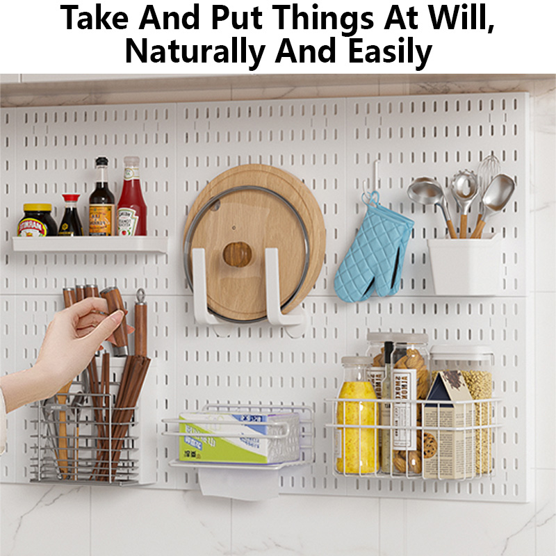 Peg Board Pegboard Wall Pegboard Storage Wall Hole Board Panels ...