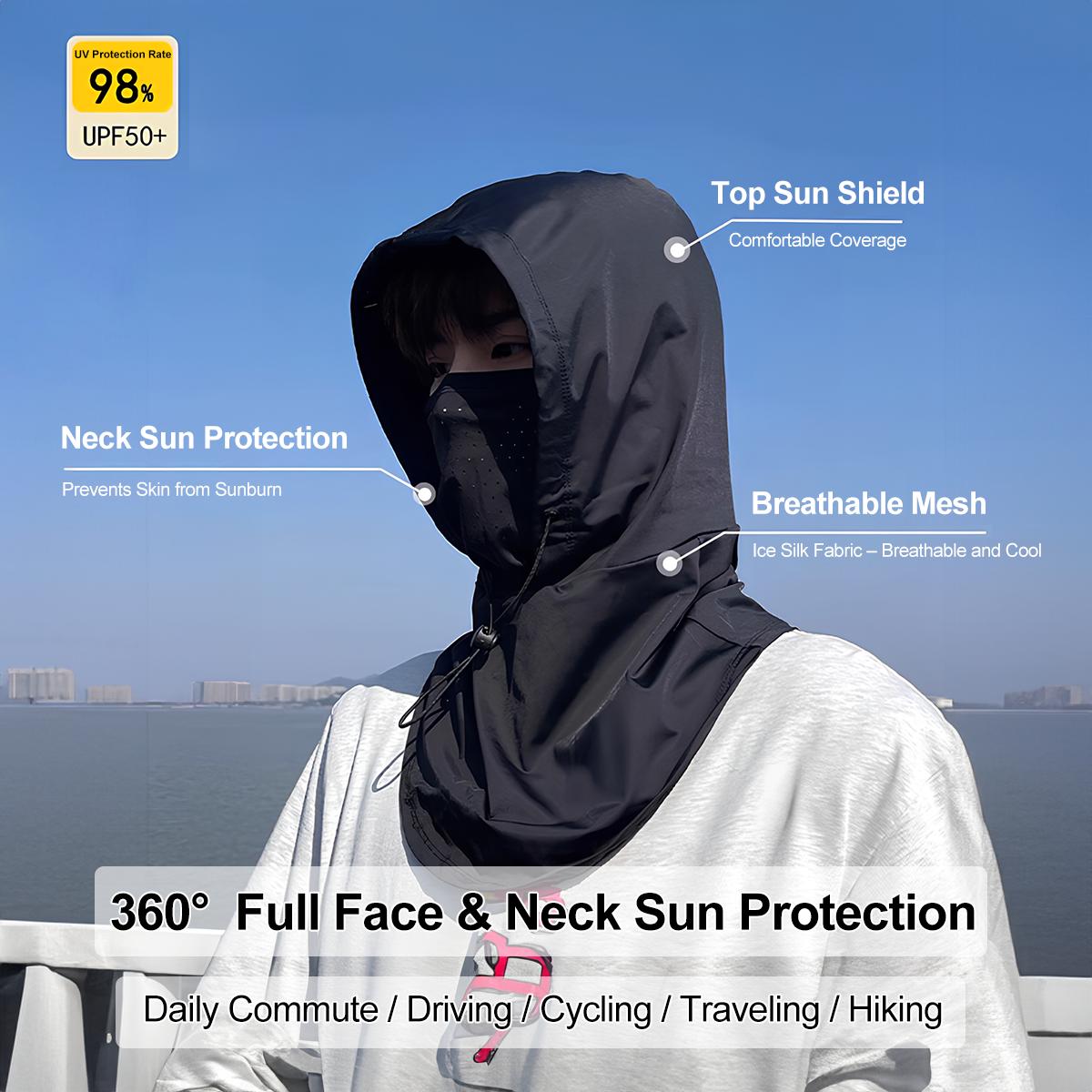 SOLOEVER Balaclava Face Mask – Ice Silk Cooling UV Protection ...