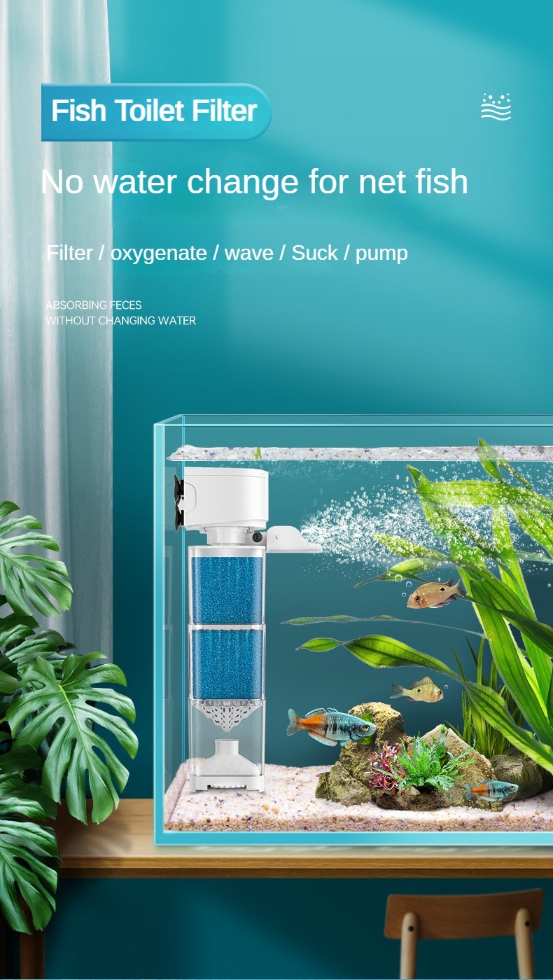 Photo inspiration: Picture Idea: Topop Aquarium Tank Filter Water Pump Fish Tank Filter 6
