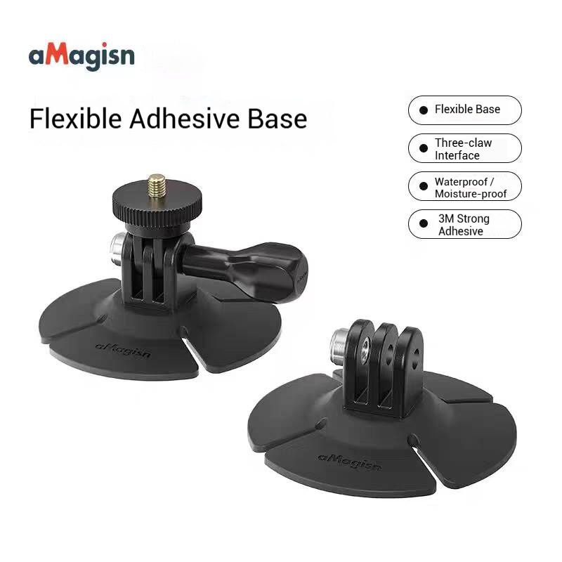 aMagisn Action Camera Flexible Adaptive Fixed Base For Insta360 X5 X3 ...