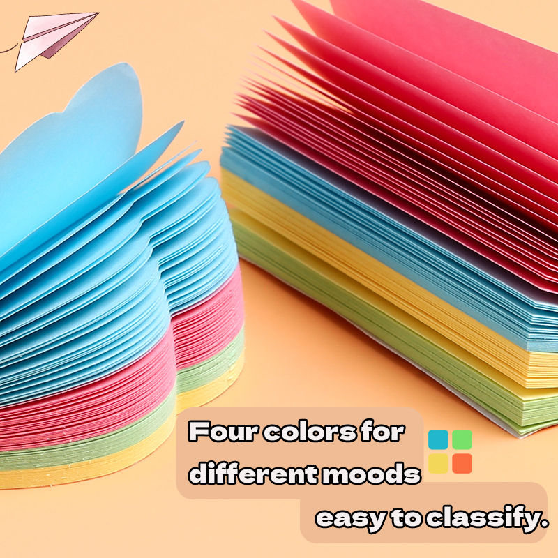 22Pcs 2200 Sheets 76mm Square Color Sticky Notes Multi Style for Notes ...