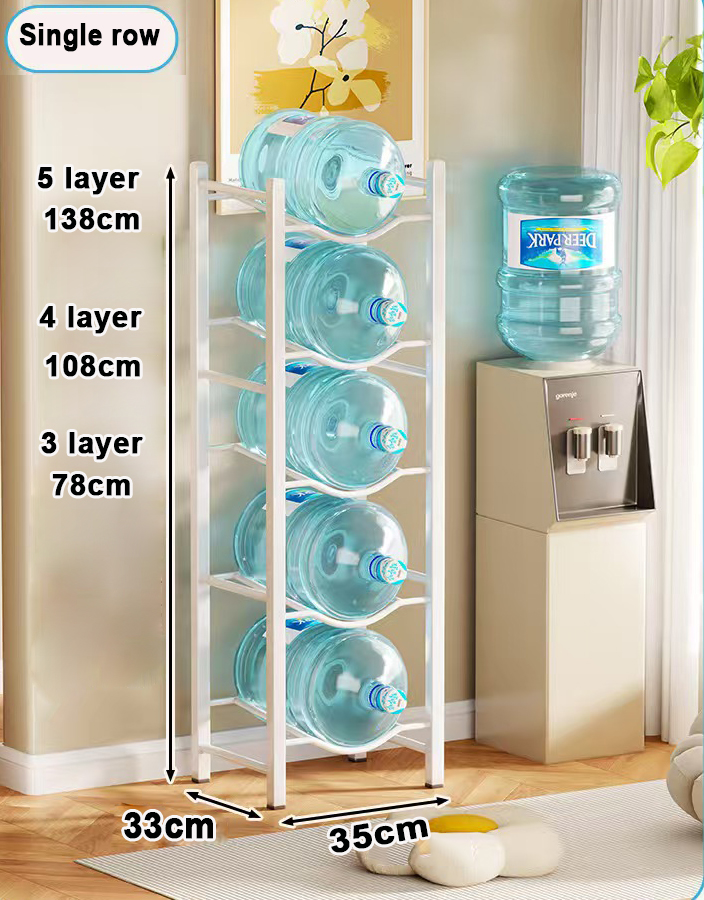 Water Dispenser Stand 3/4/5 Layer Water Container Gallon Rack Mineral ...