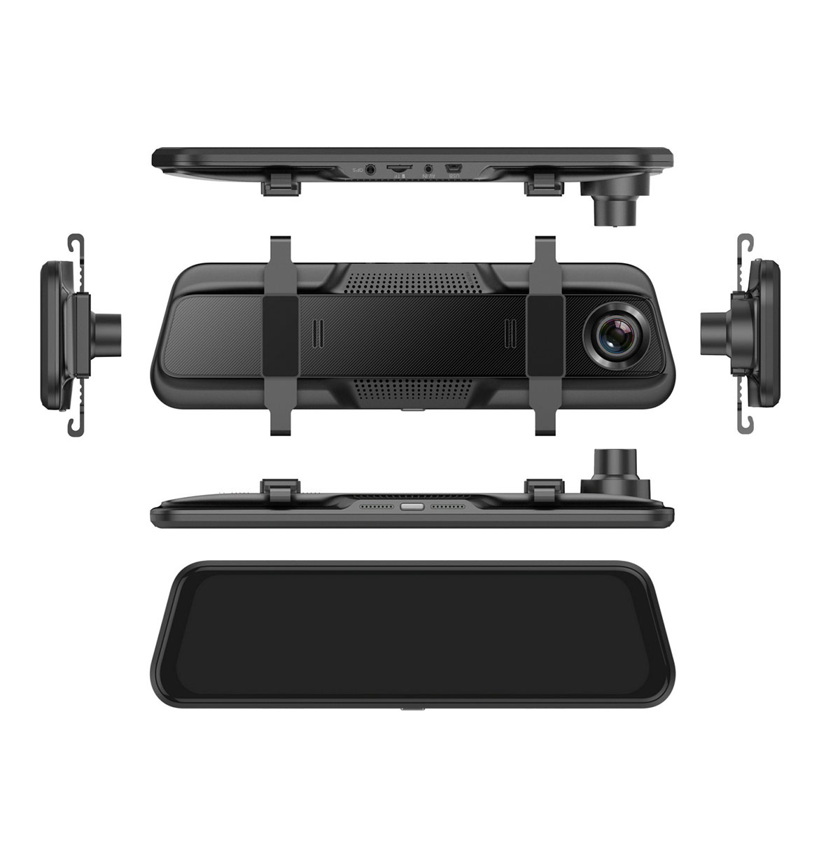 AVIDUS H10 Car Dash Cam 10''IPS TOUCH SCREEN Stream Media Dual Lens ...