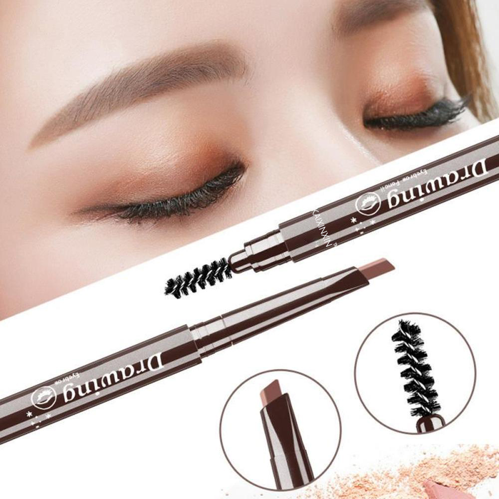 Eyebrow Pencil Pen for Drawing Tiny Brow Hairs and Filling, Double ...
