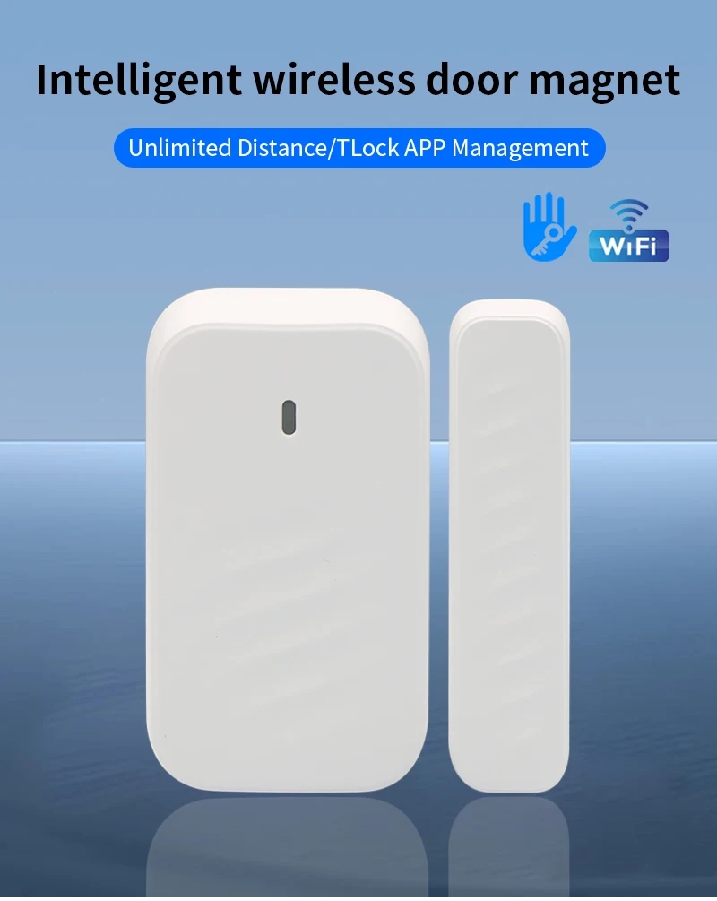 TTLOCK 2.4G WIFI Lock Compatible Door Sensor Door Contact Status ...