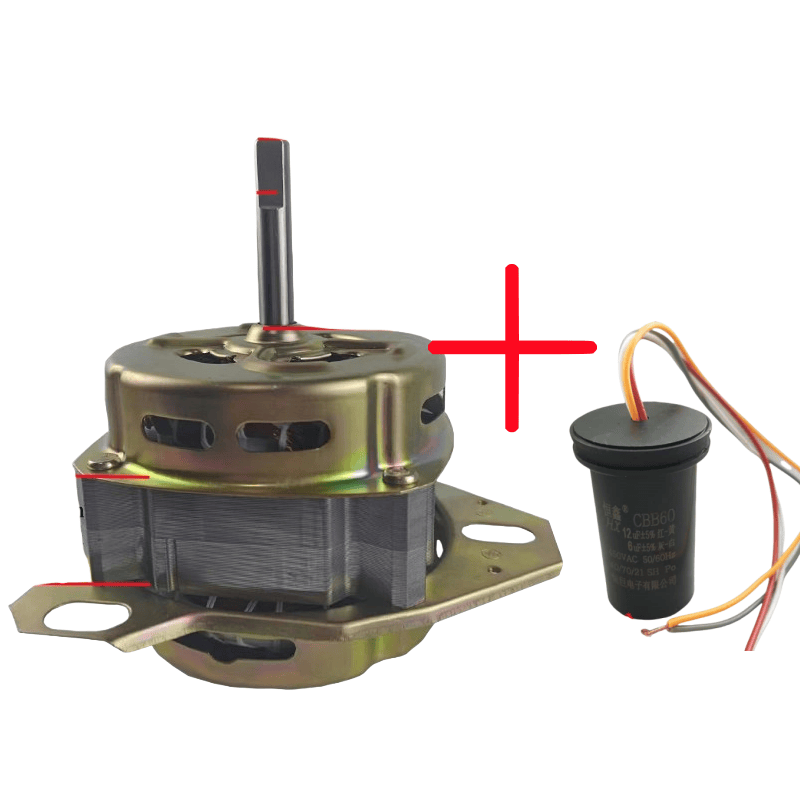Washing Machine Motor (Shp12mm 10mm) Sharp 12mm 10mm / Original Copper ...