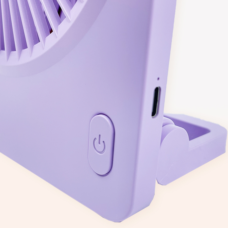 MINISO sanrio stylish fold collection - 1200mah portable folding fan ...