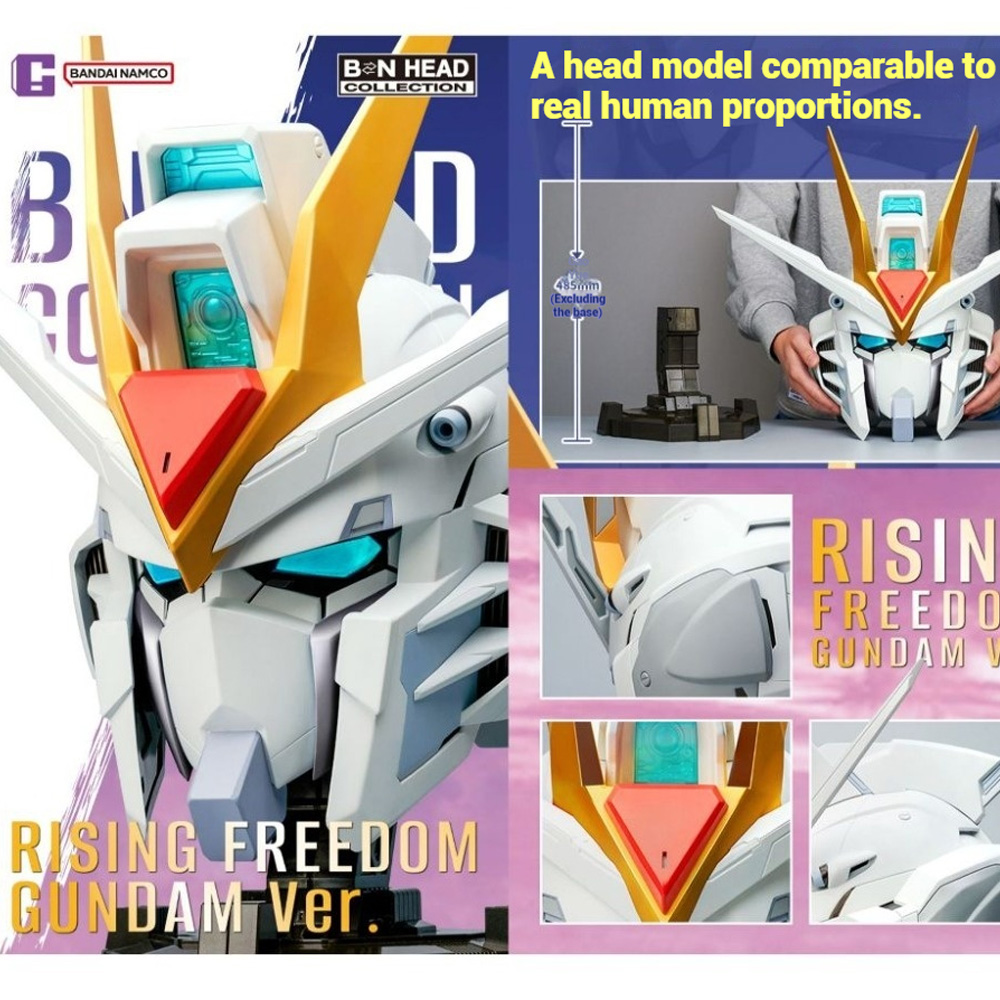 Bandai RISING FREEDOM BN Head Collection Rising Freedom BN HEAD ...