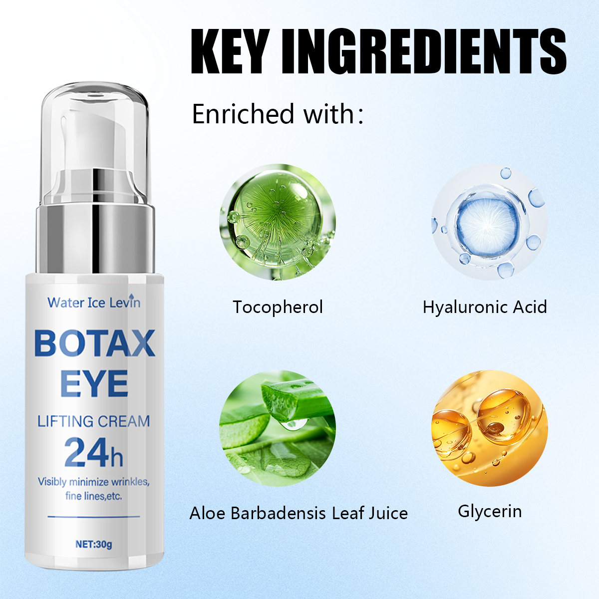 Botax Instant Eye Cream, Wake-Up Firming Gel, Tightening & Smoothing ...