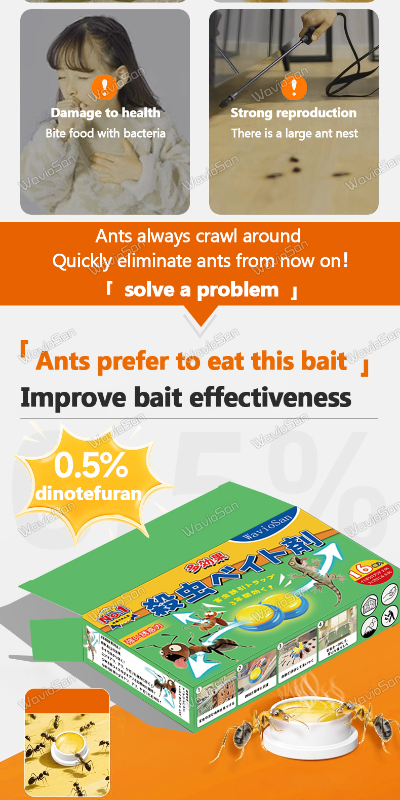 Japan Bestseller BS Ant killer Ant repellent for home Anti ants killer ...
