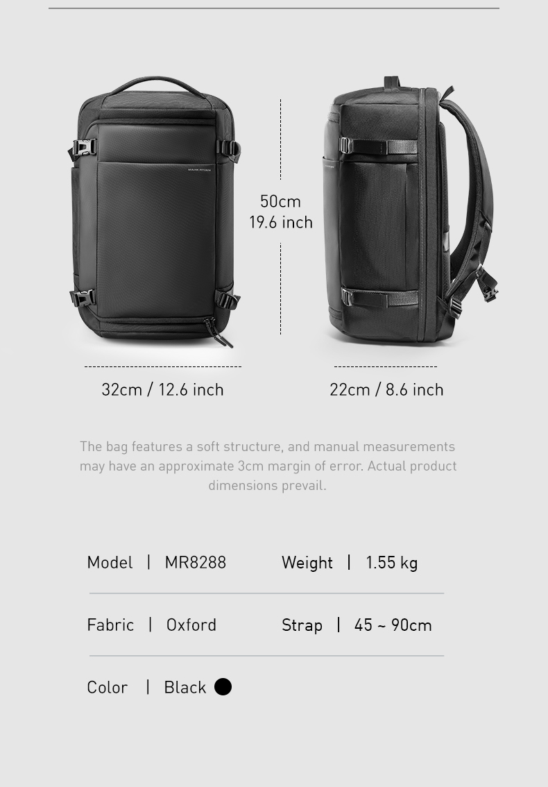 MARK RYDEN Travel Backpack For Men | Shopee Philippines