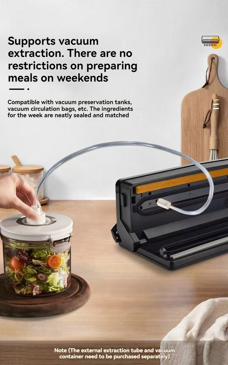 Dual-pump high suction food vacuum sealing machine, automatic portable ...