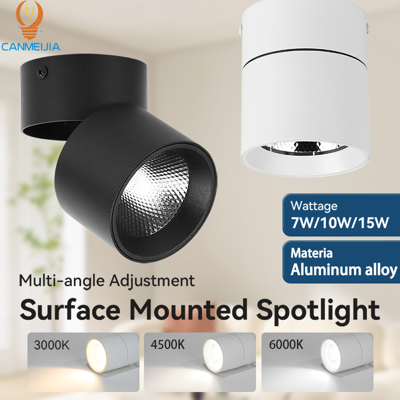 7W 12W 3000K 4000K 6000K CCT Dual-Head Surface ount Spot Light Square Adjustable Anti-Glare Two Four Heads COB LED Down Light - Surface ounted Light, ounted LED Ceiling Light 7W 12W 3000K 4000K 6000K CCT Dual-Head Surface ount Spot Light Square Adjustable Anti-Glare Two Four Heads COB LED Down Light - Surface ounted Light, ounted LED Ceiling Light