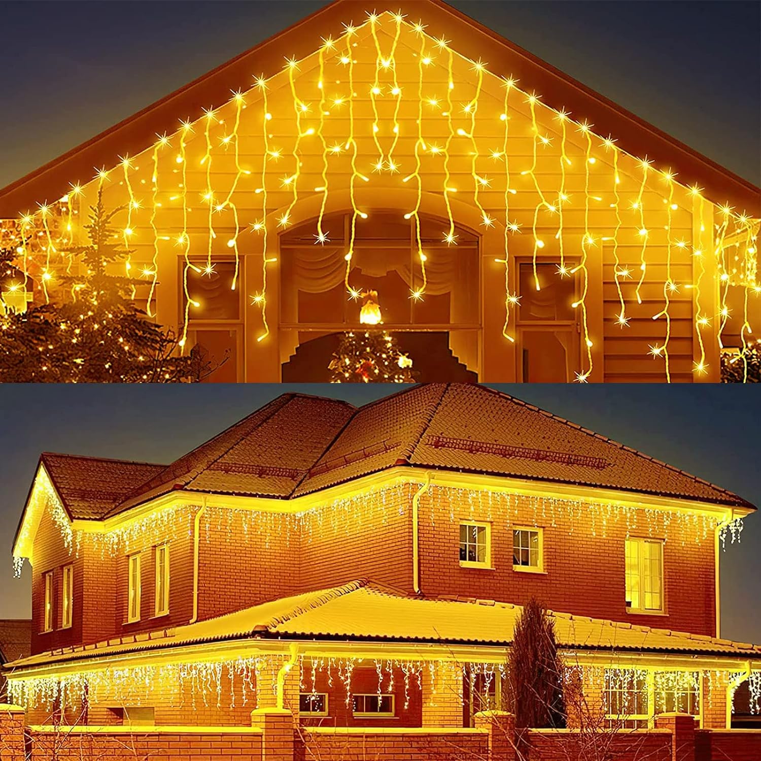 lampu raya solar Curtain Lights 4m Waterproof Fairy String light for ...