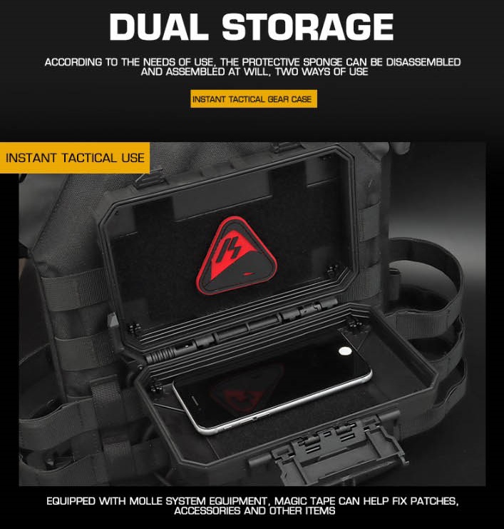Safety box, instant work operation console, tactical equipment box ...