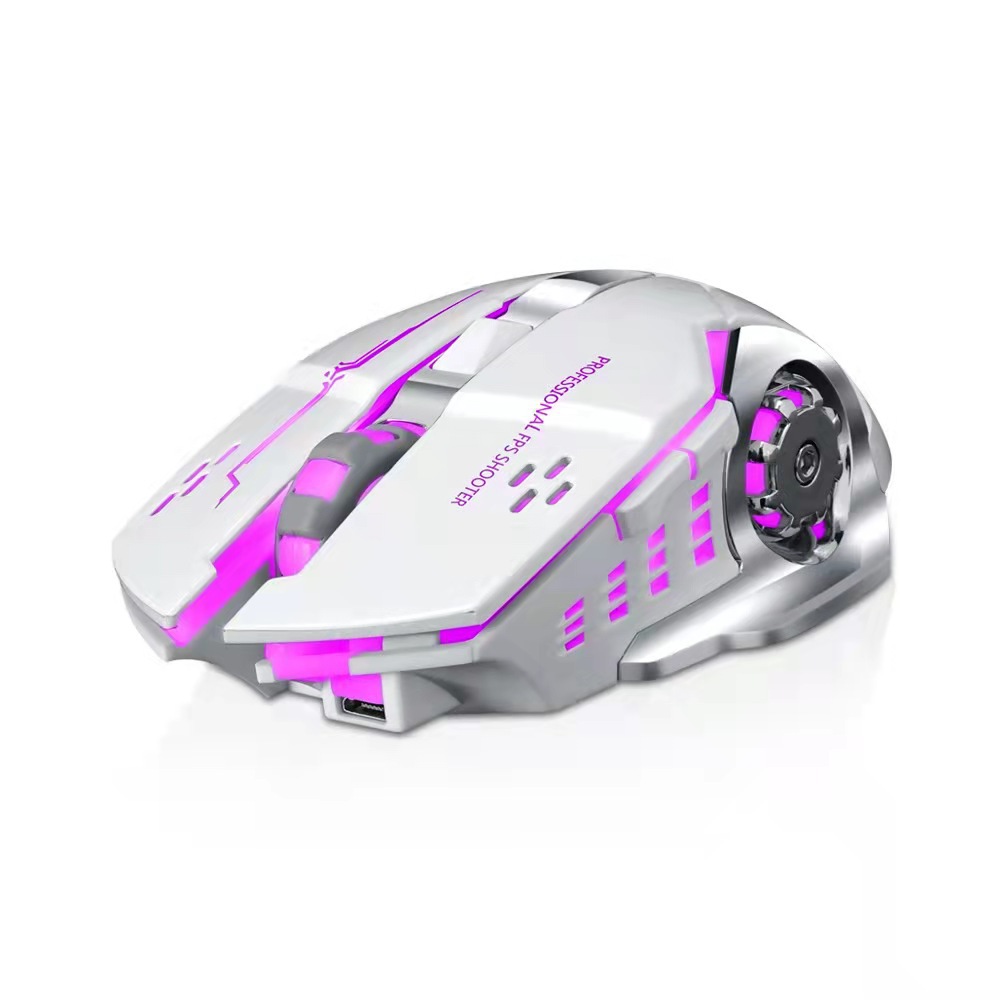 Gaming-grade wireless mouse, dual-mode Bluetooth 2.4G, silent charging ...