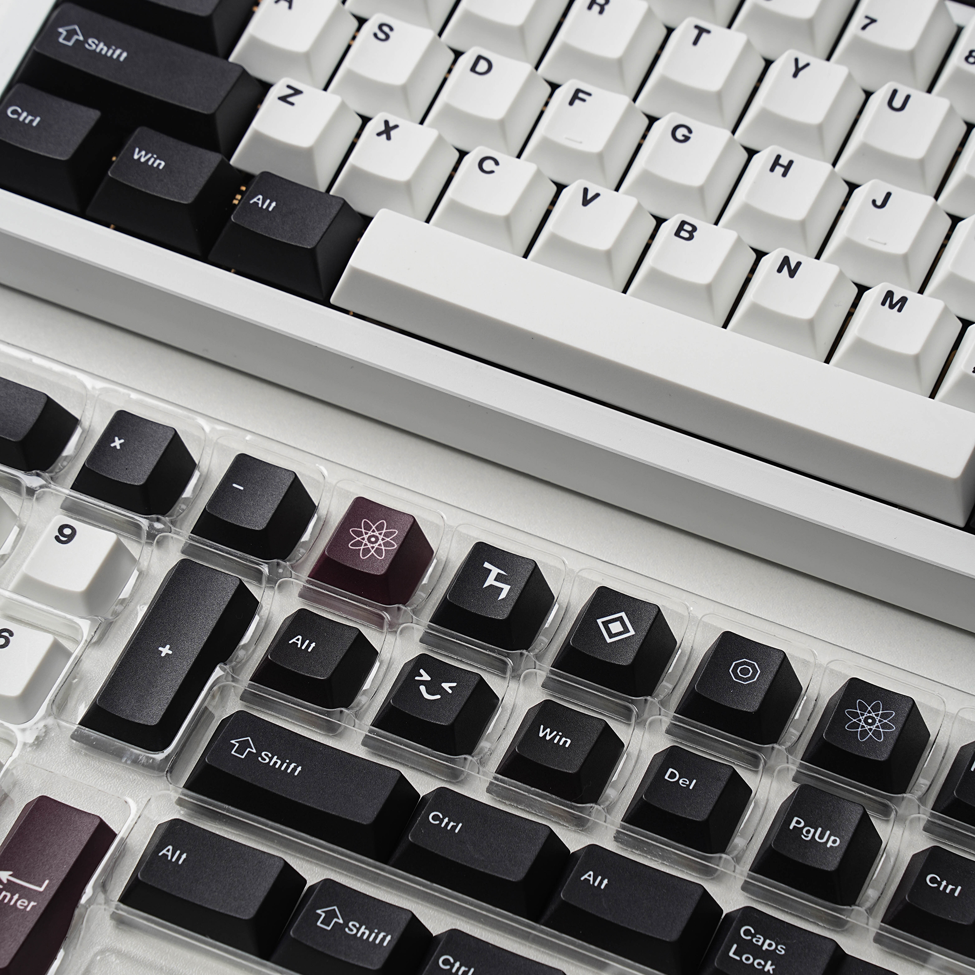 GMK Deep Well Keycaps Dye Sub Keycap Set - Korean, English, Cangjie ...