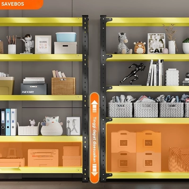 Metal Rack organizer layer Steel Rack Shelves Heavy Duty shelf ...