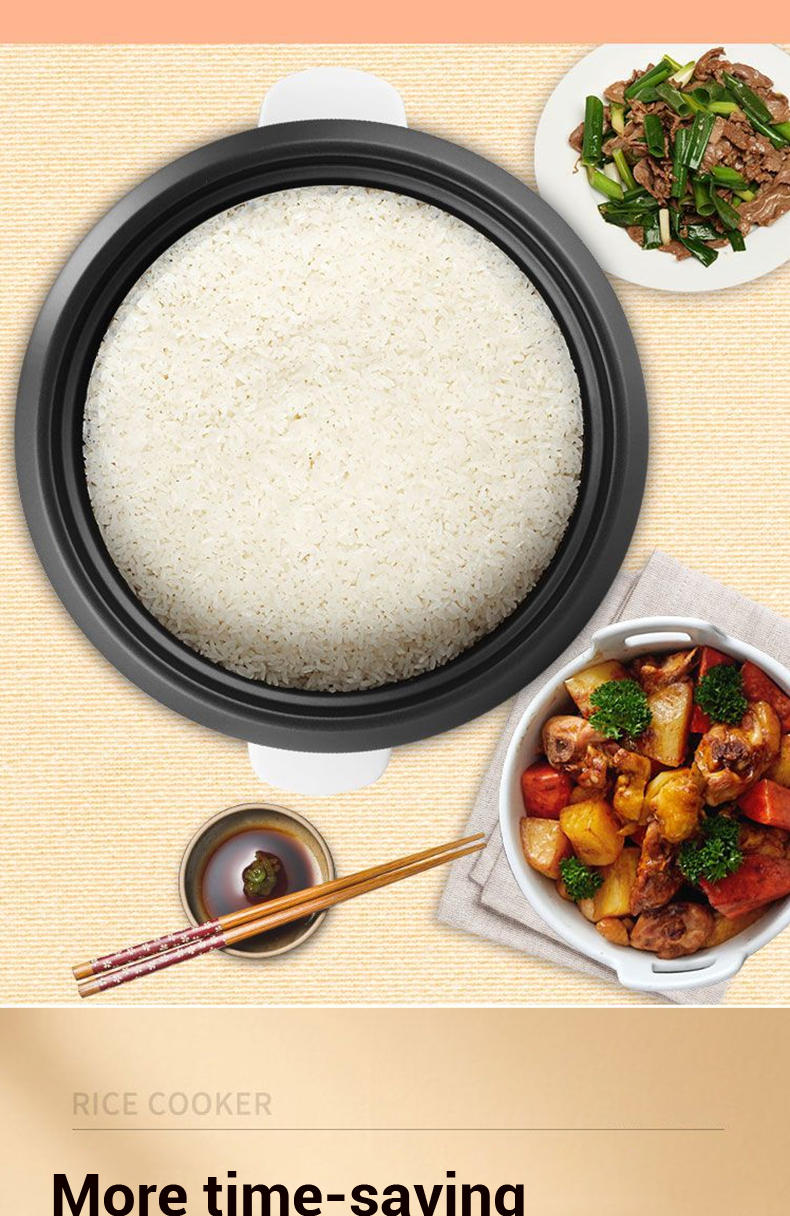 AU rice cooker mini 3L 2L 1.5L aluminum home rice cooker mini 1-5 ...
