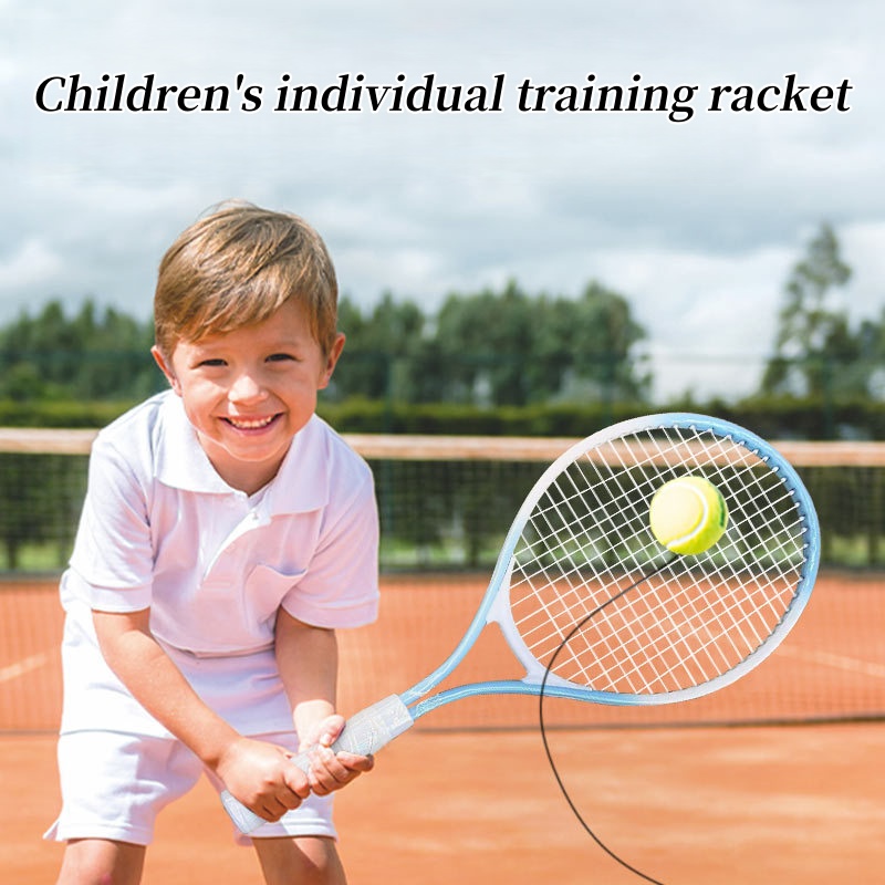 27 Inch Lightweight Tennis Racket for Children Beginners Boys Girls ...