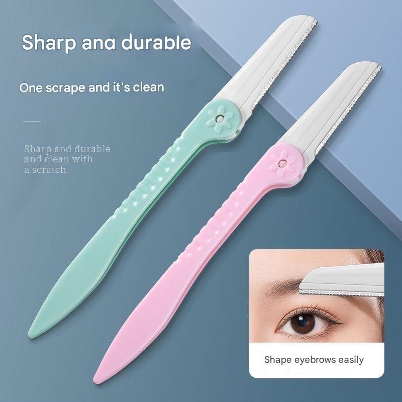 Foldable Safe Eyebrow Trimmer/Women Eyebrow Shaping Shaver/Folding Eye ...