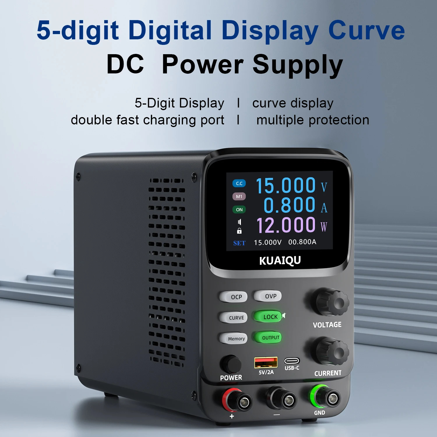 KUAIQU New DC Laboratory Power Supply 30V10A Voltage And Current ...