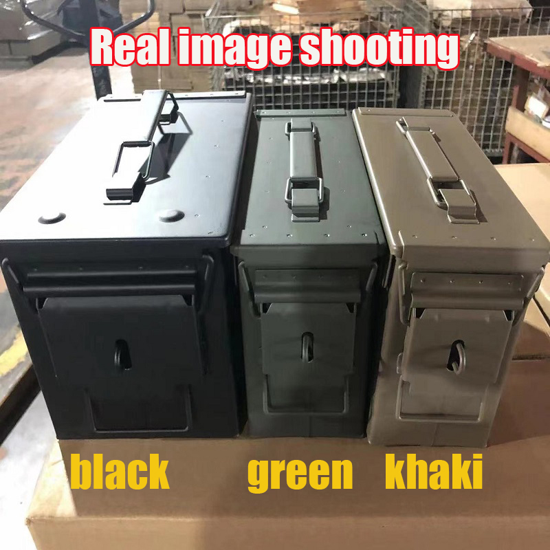Am mo Box 50 Cal and 30 Cal Metal Storage Boxes New Package for Sale ...