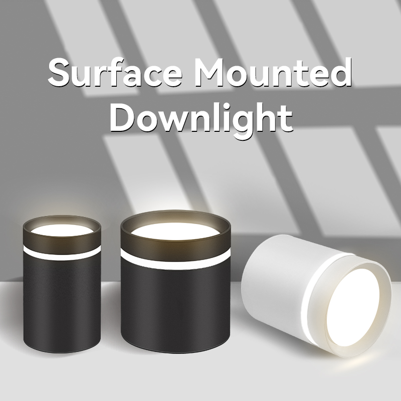 Tri-color LED Downlight Ceiling Light Surface Mounted Pinlight ...