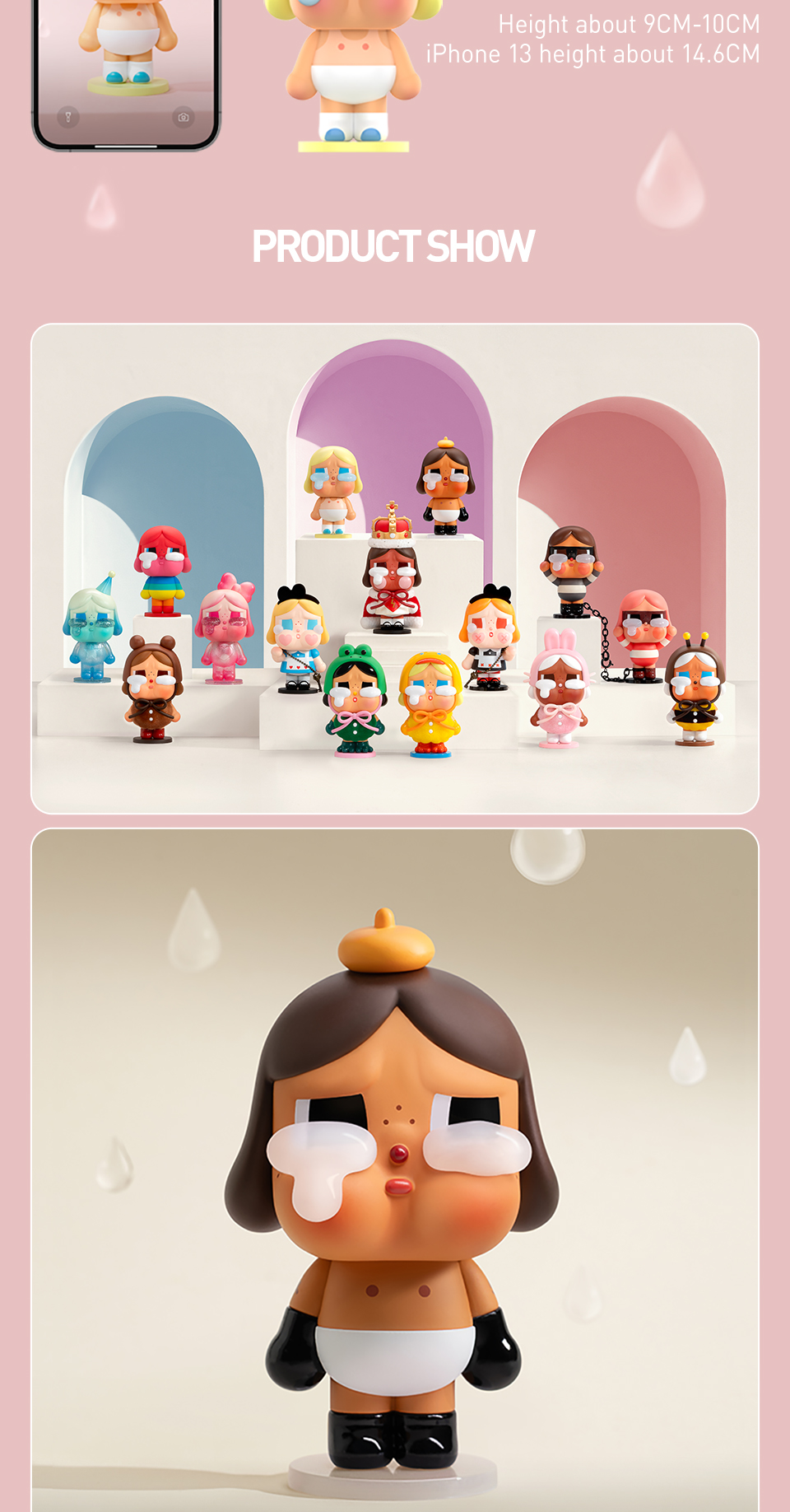 POP MART CRYBABY Crying Again Series Figures (Whole Set) | Shopee ...