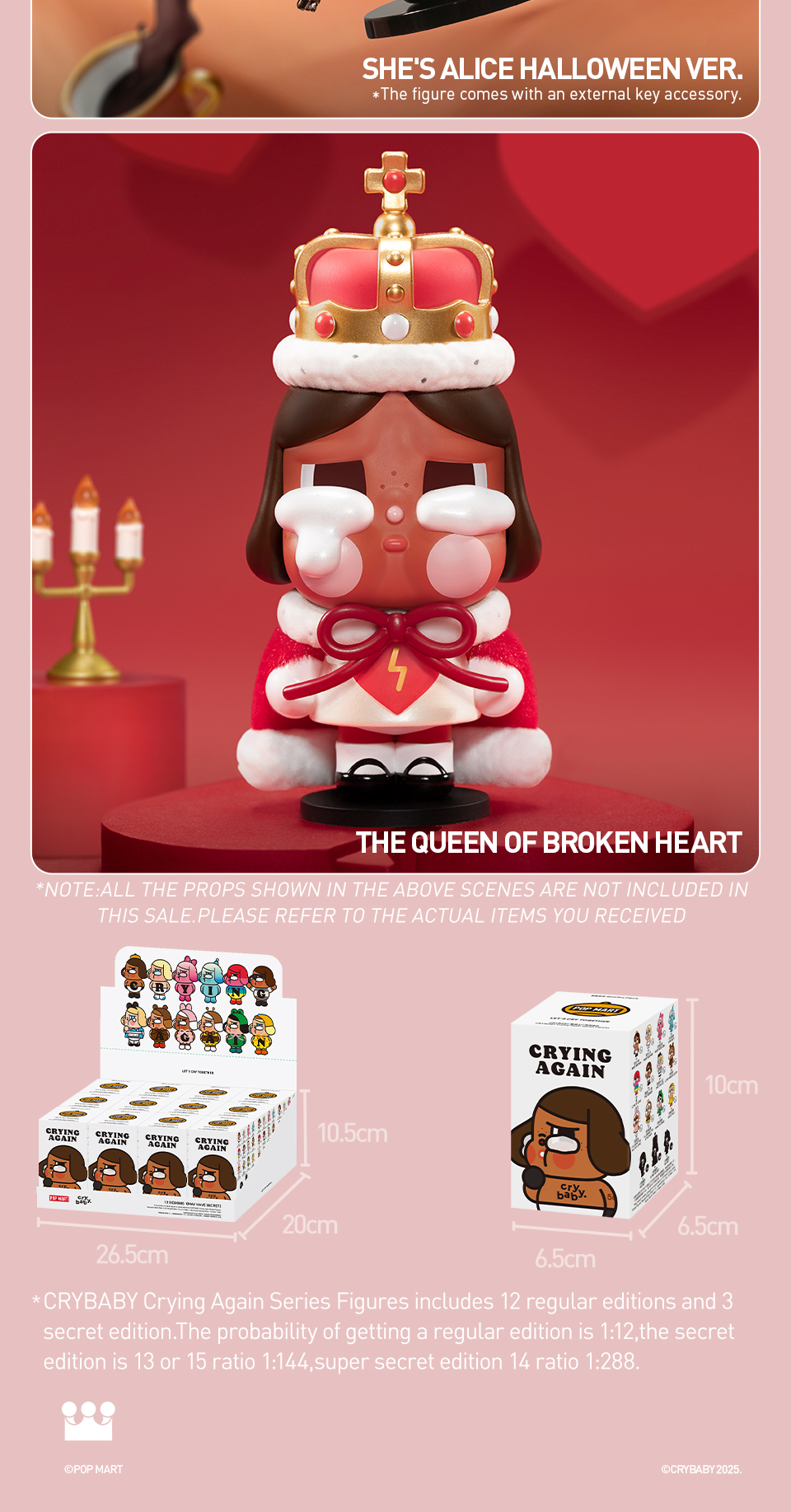 Crying Again crybaby super secret POP NOW:CRYBABY Crying