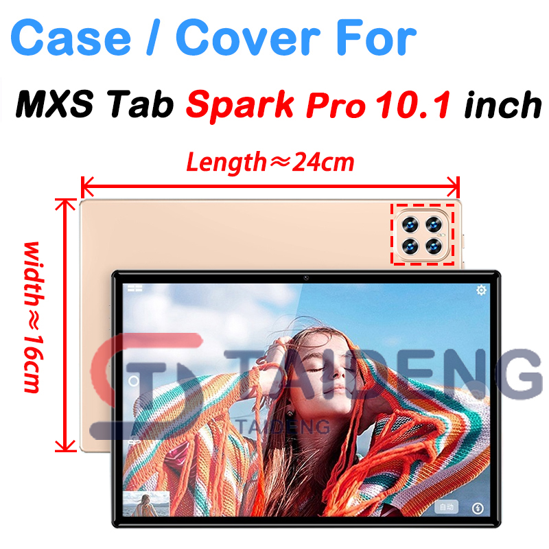 For MXS Tab SPARK Pro 10.1'' cartoon cute Cover High Quality Leather PU ...