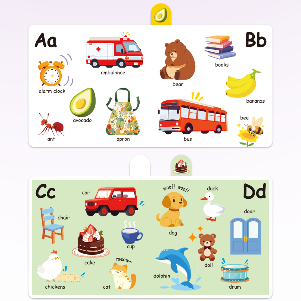 BEAR TALE Kids Alphabet Journey Book Educational ABC Picture Book for ...