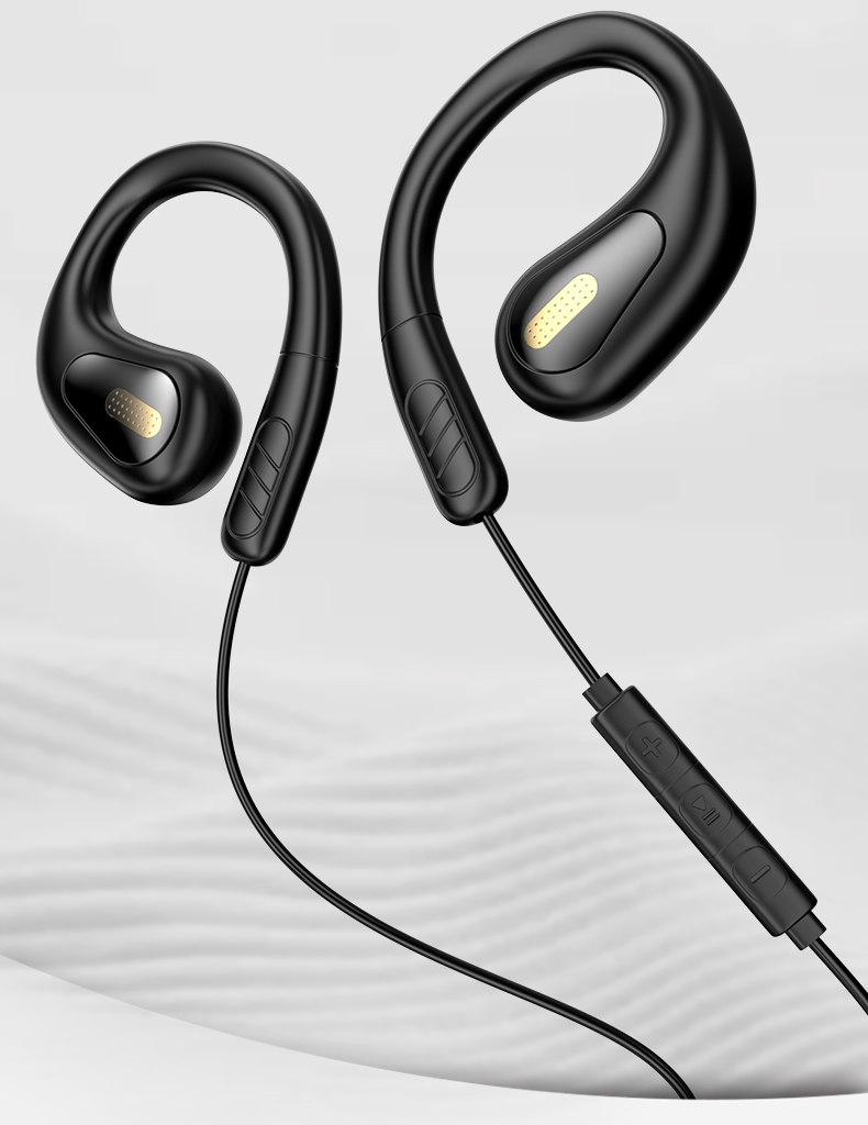 NEWMSNR 360° Earbuds Panoramic Not In-Ear Earphones HIFI Surround Sound ...