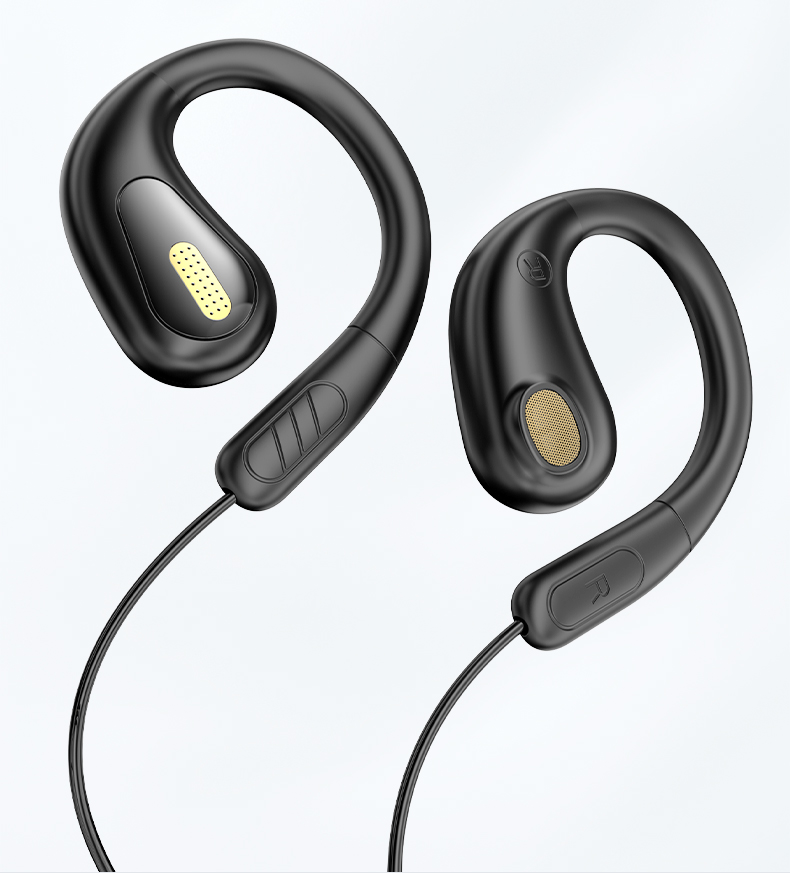 NEWMSNR 360° Earbuds Panoramic Not In-Ear Earphones HIFI Surround Sound ...