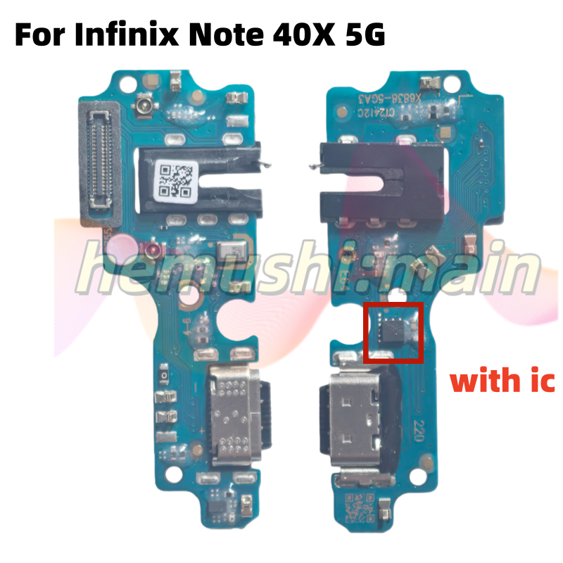 For Infinix Note 40X 5G X6838 Charger Type C USB Charging Port Dock ...