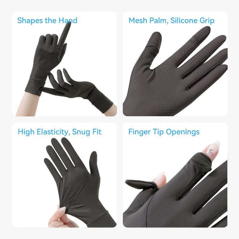 SOLOEVER Gloves – UPF50+ UV Protection Breathable Touchscreen Cycling ...