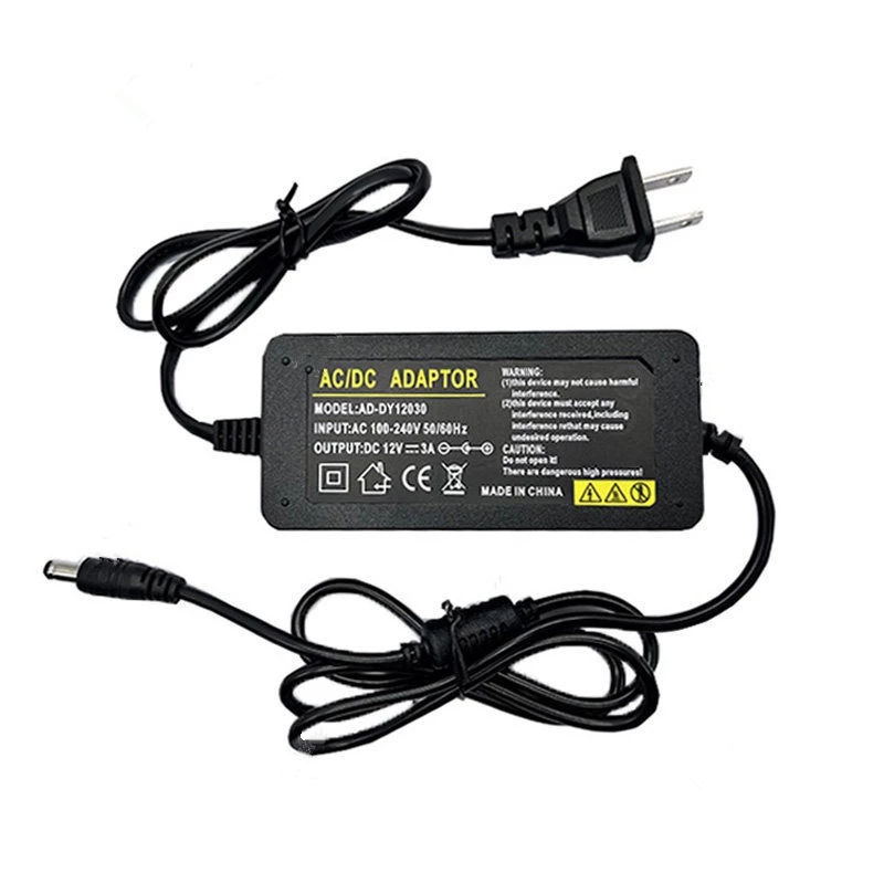 Integrated AC/DC 12V 3A / 12V 5A CCTV Power Supply Adapter 12V Power ...