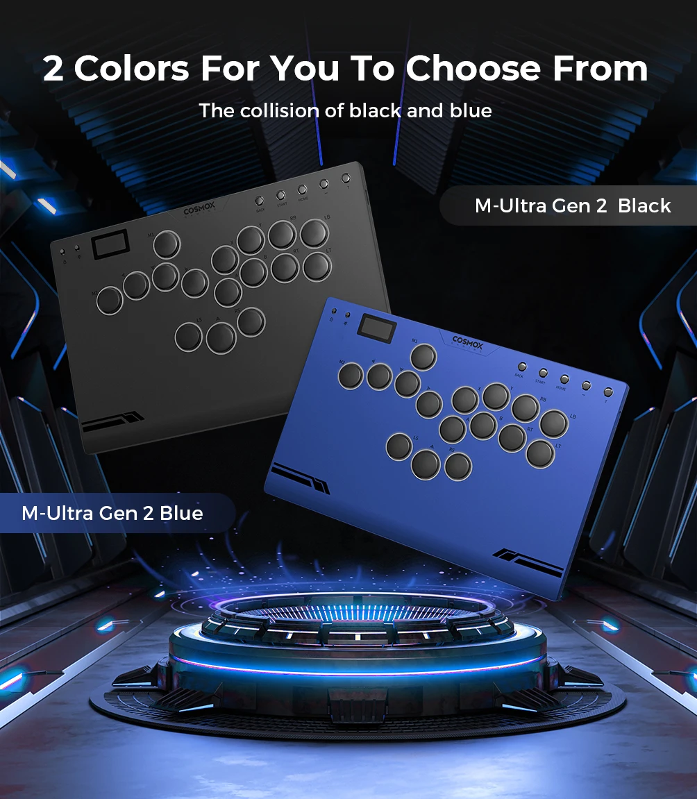 Haute42-COSMOX M Ultra Joystick Arcade Hitbox For PC Ps4 Ps5 Steam ...