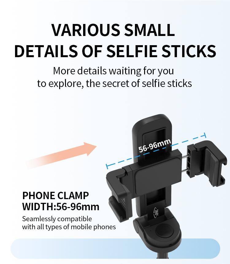 AVIDUS R10 3-in-1 Mini Selfie Stick Portable Extendable Folding ...