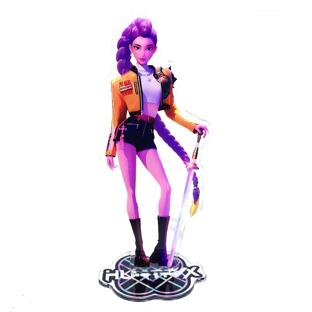 Kpop Demon Hunters Acrylic Standing Plates Huntrix Saja Marcus Rumi ...
