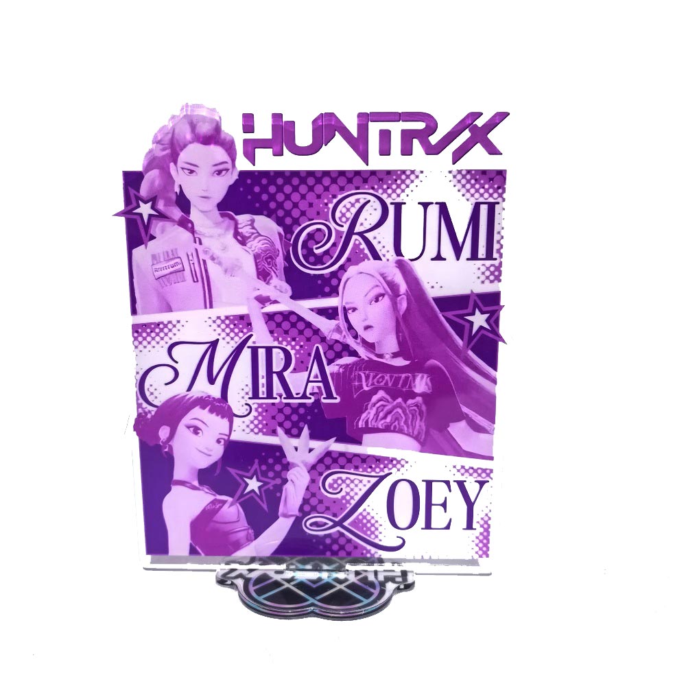 Kpop Demon Hunters Acrylic Standing Plates Huntrix Saja Marcus Rumi ...