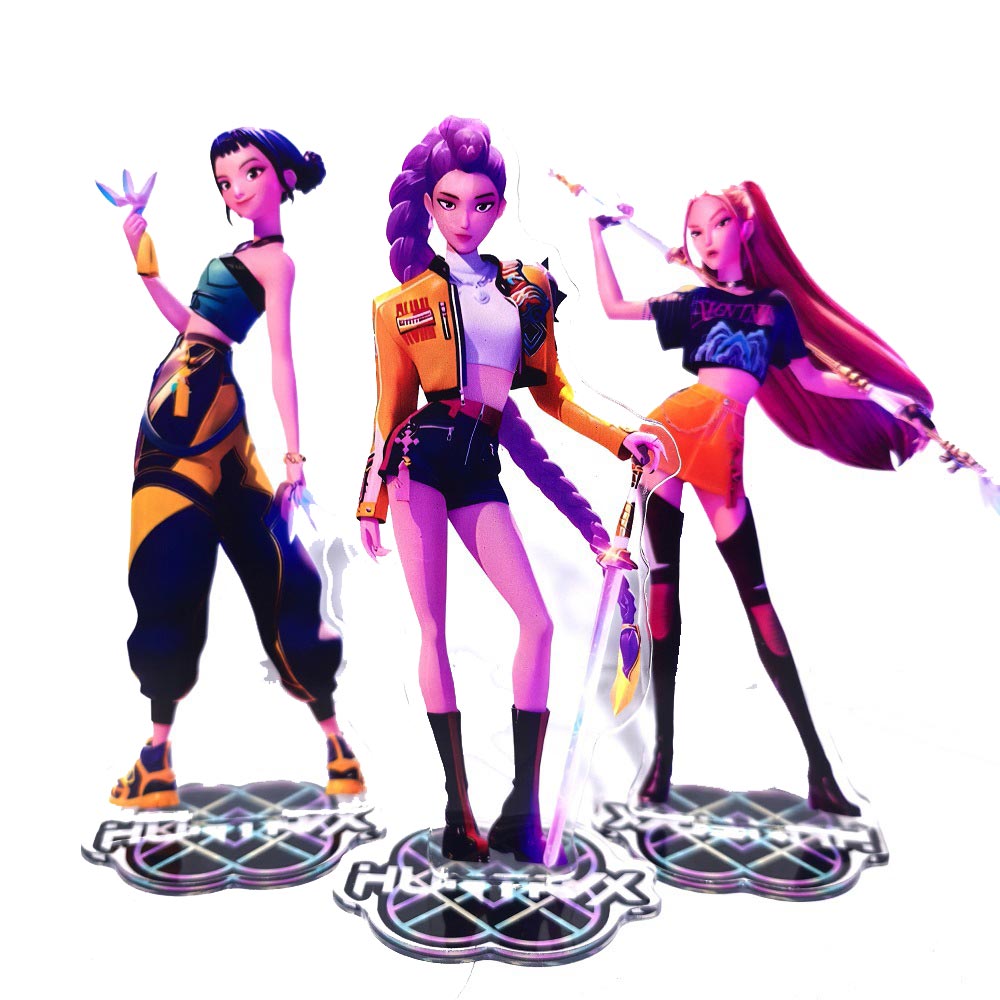 Kpop Demon Hunters Acrylic Standing Plates Huntrix Saja Marcus Rumi ...