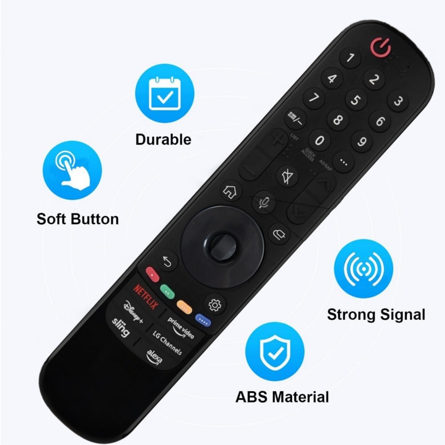 LG Smart TV Remote Replacement, Compatible with 2019-2023 Models, Magic ...